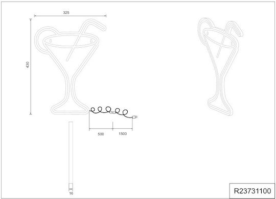 Trio Lighting Φωτιστικό Τοίχου Πολύχρωμο Trio Lighting Φωτιστικό Τοίχου Πολύχρωμο