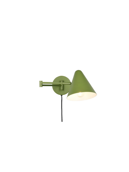 Trio Lighting Cosima Модерен Осветително тяло За стена Зелен