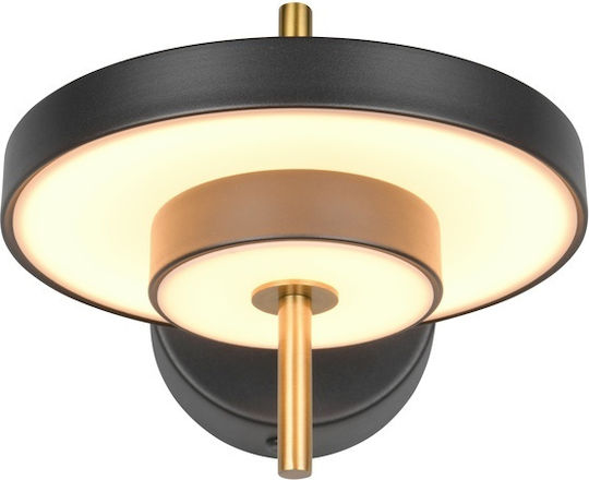 Trio Lighting Keaton Modern Lamp Wall Black
