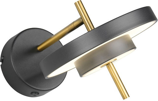 Trio Lighting Keaton Modern Lamp Wall Black