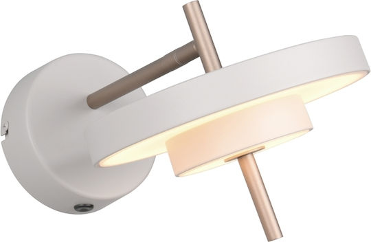 Trio Lighting Keaton Modern Lamp Wall Gray