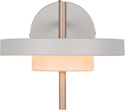 Trio Lighting Keaton Modern Lamp Wall Gray