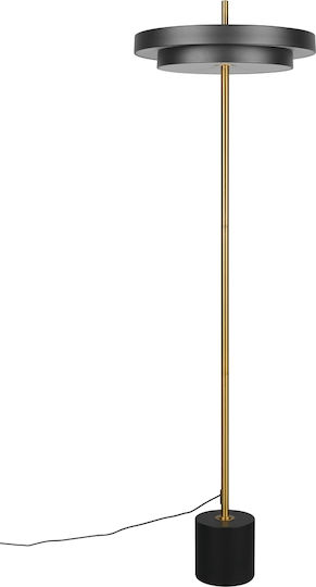 Trio Lighting Keaton Φωτιστικό Δαπέδου Μαύρο