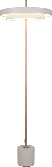 Trio Lighting Keaton LED Floor Lamp Gray
