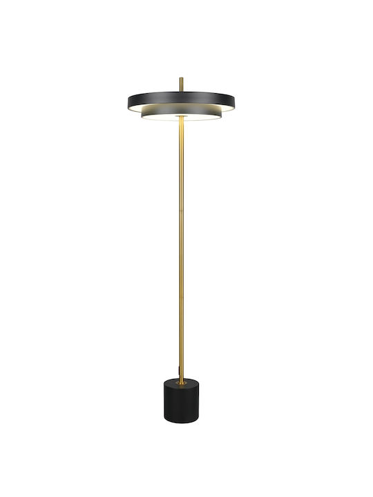 Trio Lighting Keaton Φωτιστικό Δαπέδου Μαύρο