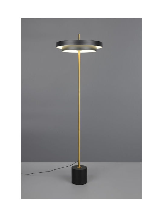 Trio Lighting Keaton Φωτιστικό Δαπέδου Μαύρο