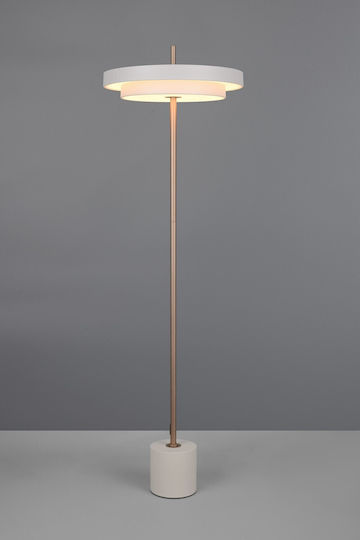 Trio Lighting Keaton LED Floor Lamp Gray