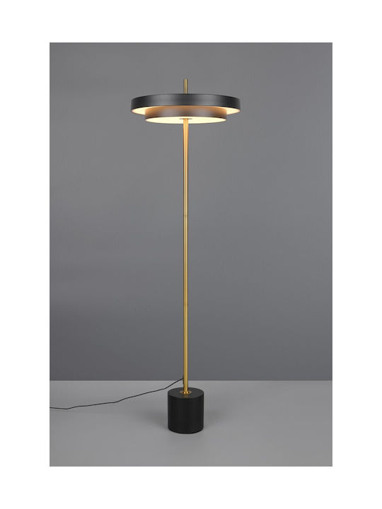 Trio Lighting Keaton Φωτιστικό Δαπέδου Μαύρο