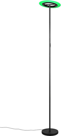 Trio Lighting LED Floor Lamp with Cool White Light Black