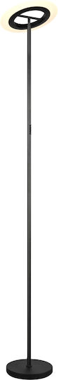 Trio Lighting LED Floor Lamp with Cool White Light Black