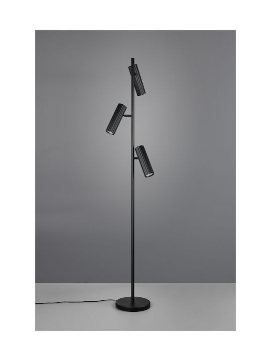 Trio Lighting Soka Lampa de podea Negru