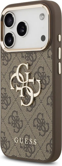 Guess Umschlag Rückseite Synthetisches Leder / Leder Gold (iPhone 17 Pro Max)