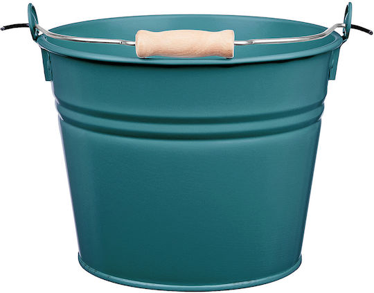 Butlers Plant Pot Metal Blue