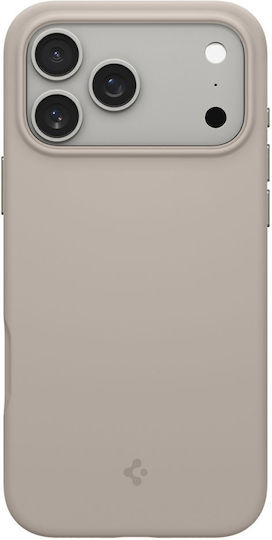 Spigen Silicone Fit MagSafe Umschlag Rückseite Silikon Stone (iPhone 17 Pro Max)