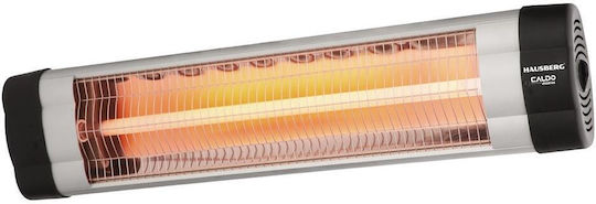 Hausberg Heizung Quarz mit Thermostat 2500W