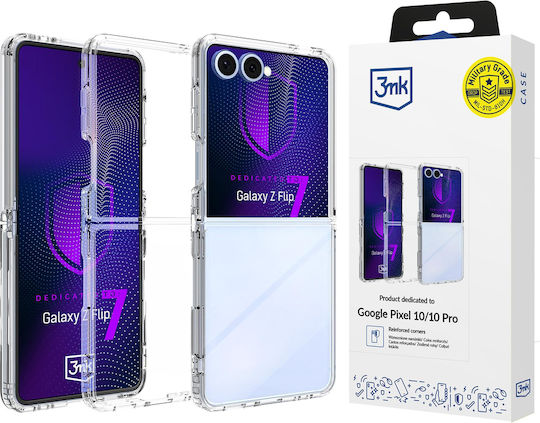 3MK Armor Book Metalic 1.5mm Transparent Galaxy Z Flip7