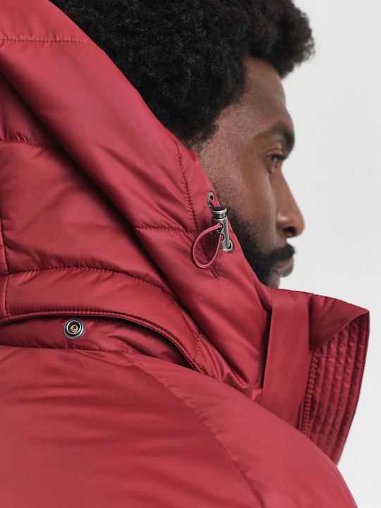 Jacket Puffer Waterproof Plumped Red