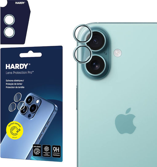 3MK Protecție Cameră Tempered Glass Green pentru Apple iPhone 17