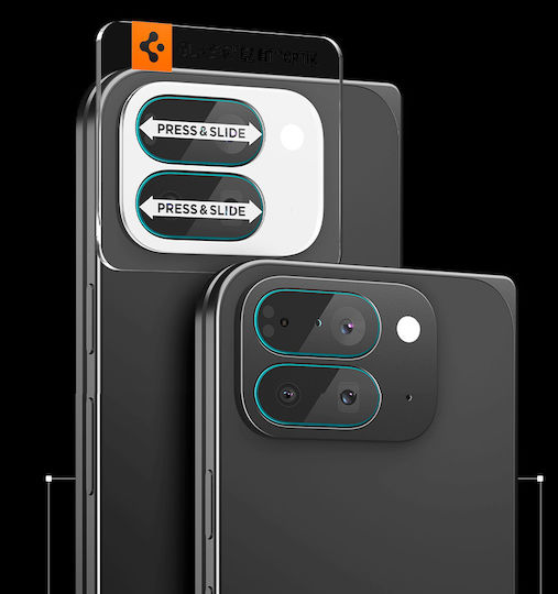 Spigen Glass Tr Ez Fit Optik 2 Pack Crystal Clear Google Pixel 10 Pro Fold Agl09664