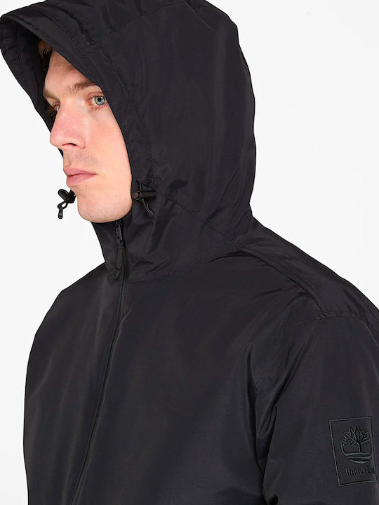 Jacke Wasserdicht Black