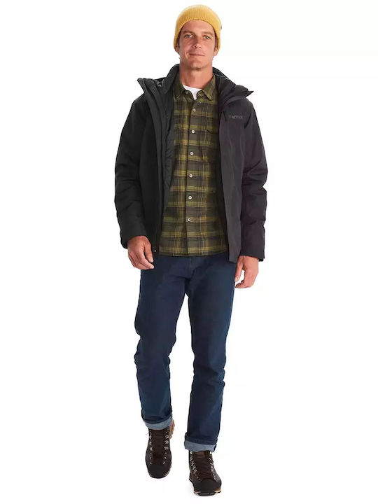 Ramble Component 3 in 1 Winter Jacket Waterproof Black
