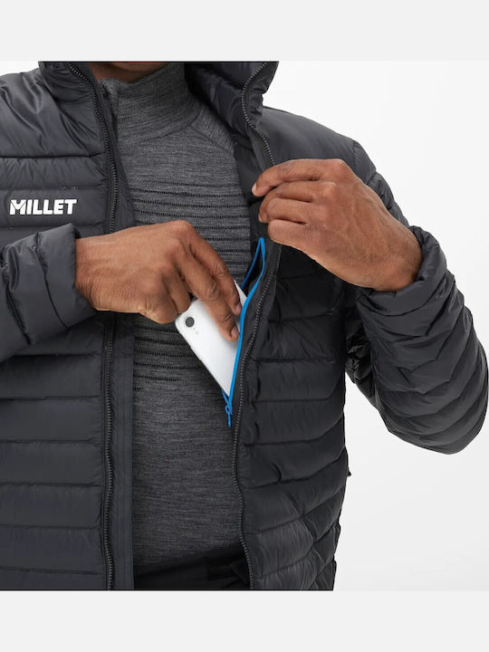 Winter Jacke Puffer Wasserdicht Black