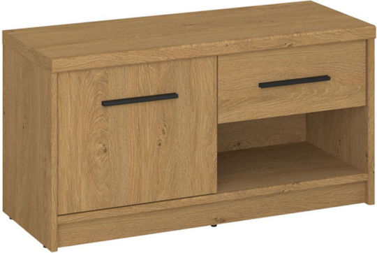 Έπιπλο Τηλεόρασης Pavi Καφέ Μ84.3xΠ33.8xΥ44.2cm