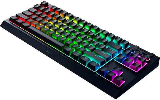 Razer Blackwidow V4 Wireless Gaming Mechanical Keyboard Tenkeyless with Razer Orange Switches and RGB Lighting International English
