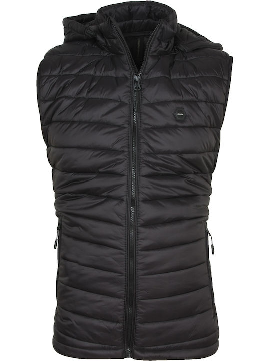 Αμάνικο Μπουφάν Puffer Navy Μπλε