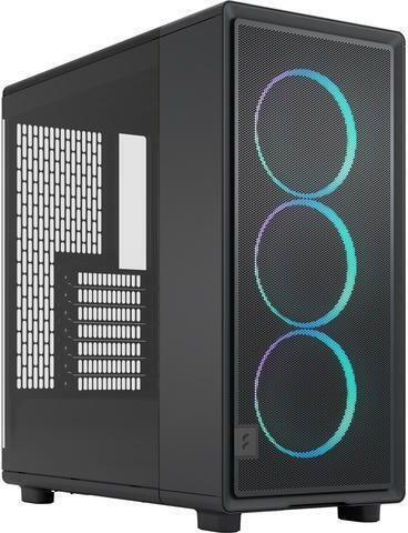 Fractal Design Epoch Gaming Midi Tower Κουτί Υπολογιστή με Πλαϊνό Παράθυρο Black TG RGB Light