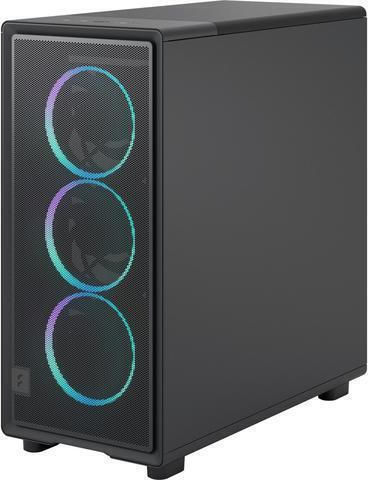 Fractal Design Epoch Gaming Midi Tower Κουτί Υπολογιστή με Πλαϊνό Παράθυρο Black TG RGB Light