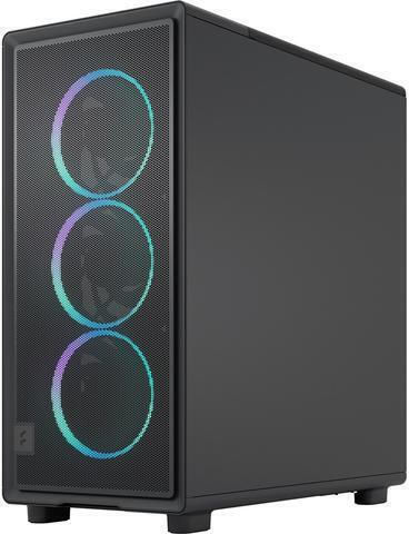 Fractal Design Epoch Gaming Midi Tower Κουτί Υπολογιστή με Πλαϊνό Παράθυρο Black TG RGB Light