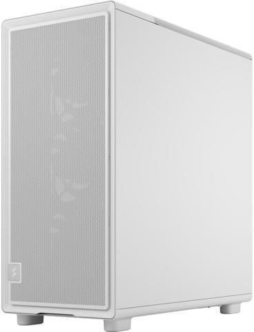 Fractal Design Epoch Gaming Midi Tower Computer Case with Side Window White TG Clear