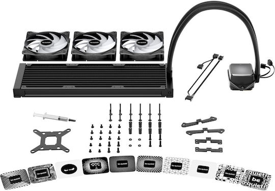 Be Quiet Pure Loop 3 LX 360mm Water Cooling System AIO CPU With 3 Fans 120mm And RGB Lighting