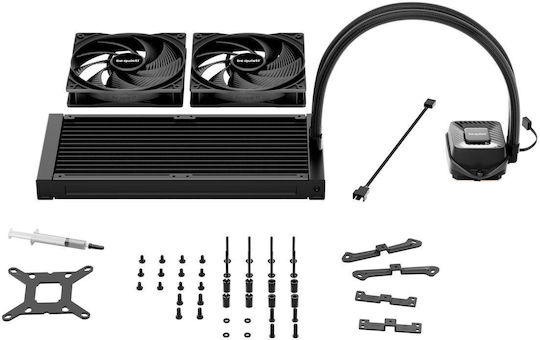 Be Quiet Pure Loop 3 Охлаждане AIO CPU с 2 вентилатора 140mm