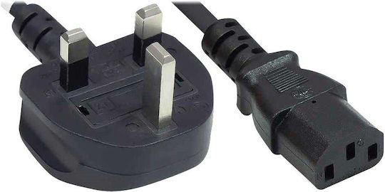 Manhattan Manhattan Cablu de alimentare versiunea UK Power Cable Negru 1.8 M
