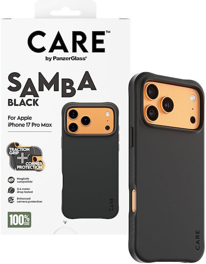Care By Panzerglass Fashionable Case Samba Black W Magsafe Iphone 17 Pro Max
