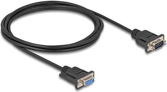 Адаптер Serial Delock D-sub9 1m M F Slim M Housing