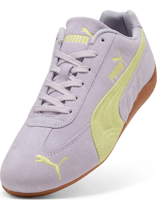 Speedcat OG Herren Sneakers Lilac Crush / Frisches Gelb