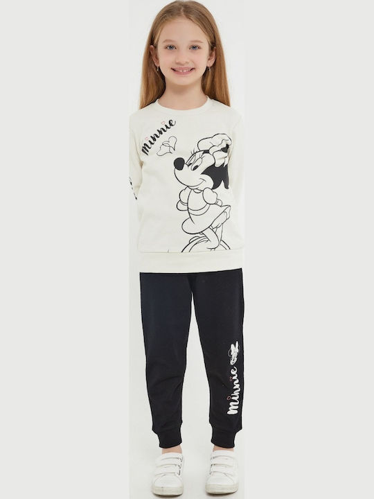 Детски Комплект Анцуг Бежови 2 броя Minnie Mouse