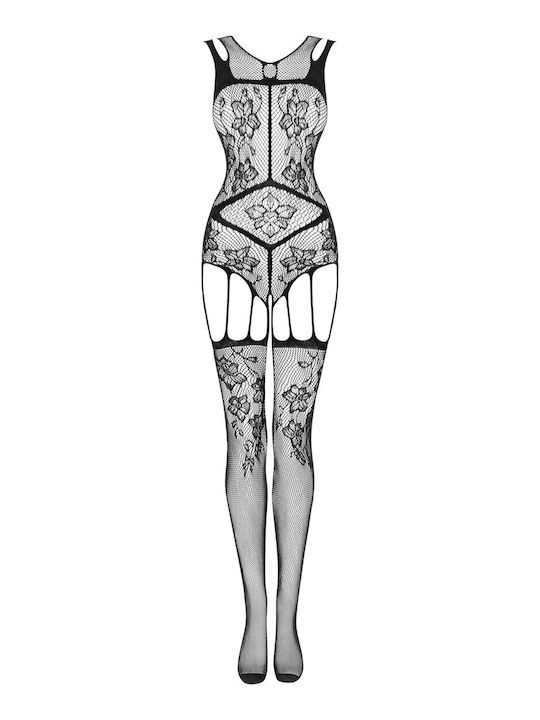 Obsessive Obsessive Mesh Black Bodystocking