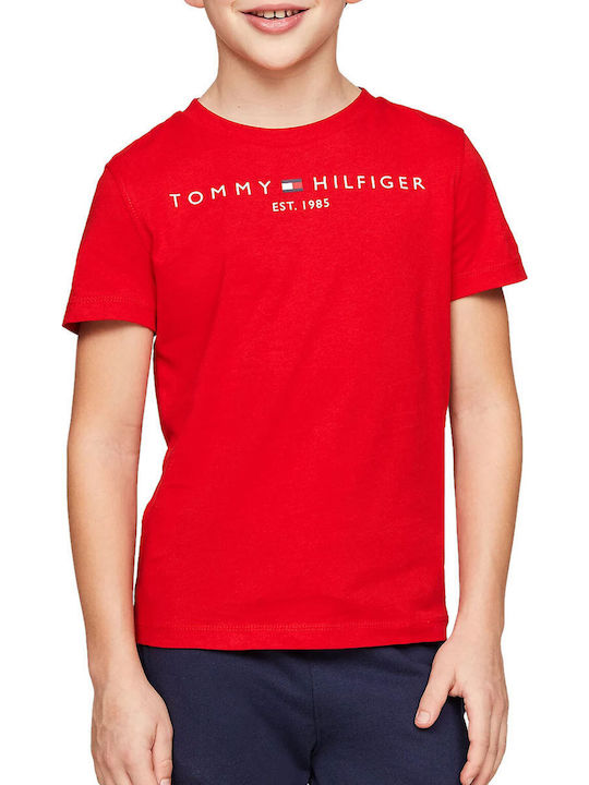 Kids' T-shirt Red ESSENTIAL