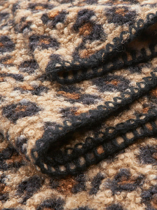 Women's Wool Scarf Brown
