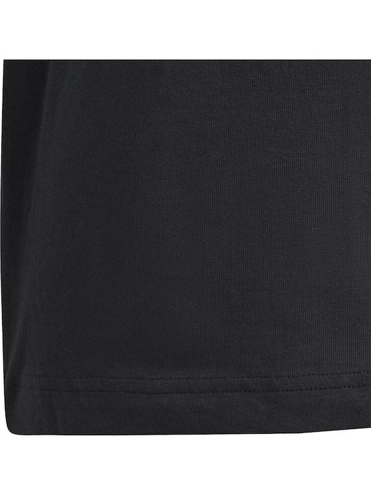 Tricou Pentru Copii Negru Performance Future Icons 3-Stripes
