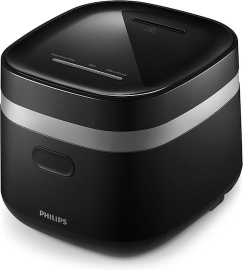 Philips Multifunktionskocher 650W mit Kapazität 1.8Es Schwarzer