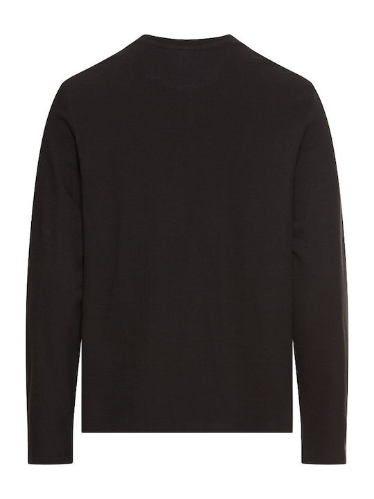 Henley T-shirt Ανθρακί