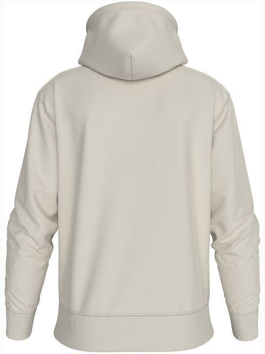Sweatshirt with Hood Chalk