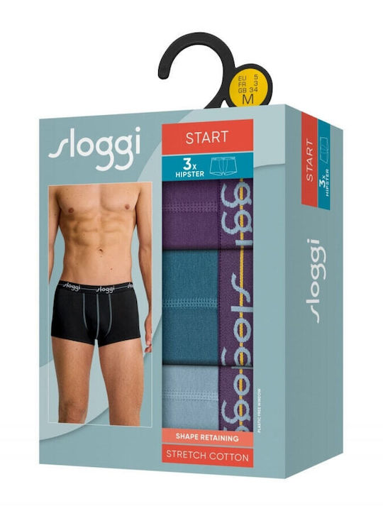 Ανδρικά Μποξεράκια Multi με Σχέδια 3Pack