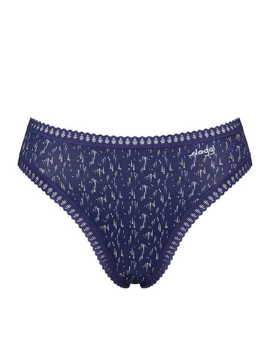 Βαμβακερά Women's Slip 3Pack Blue