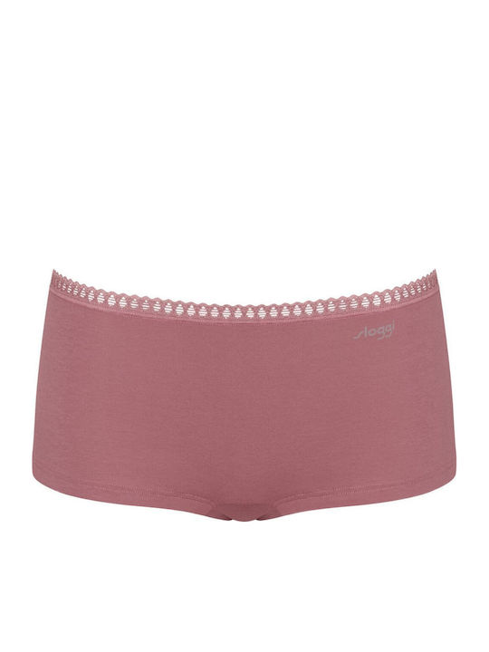 Βαμβακερά Women's Boxer 3Pack Terracotta, Mint, Dusty Pink, Light Blue